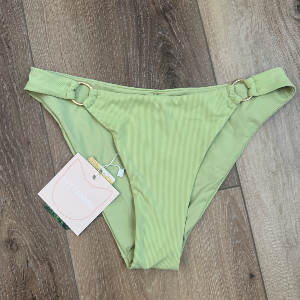 Kittenish Mint Bikini Bottom NWT